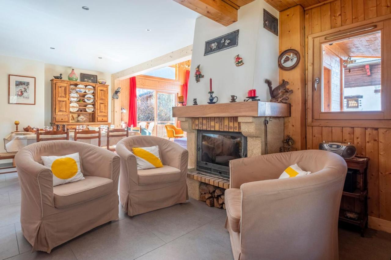 Family Cottage With Balcony In Chamonix ภายนอก รูปภาพ