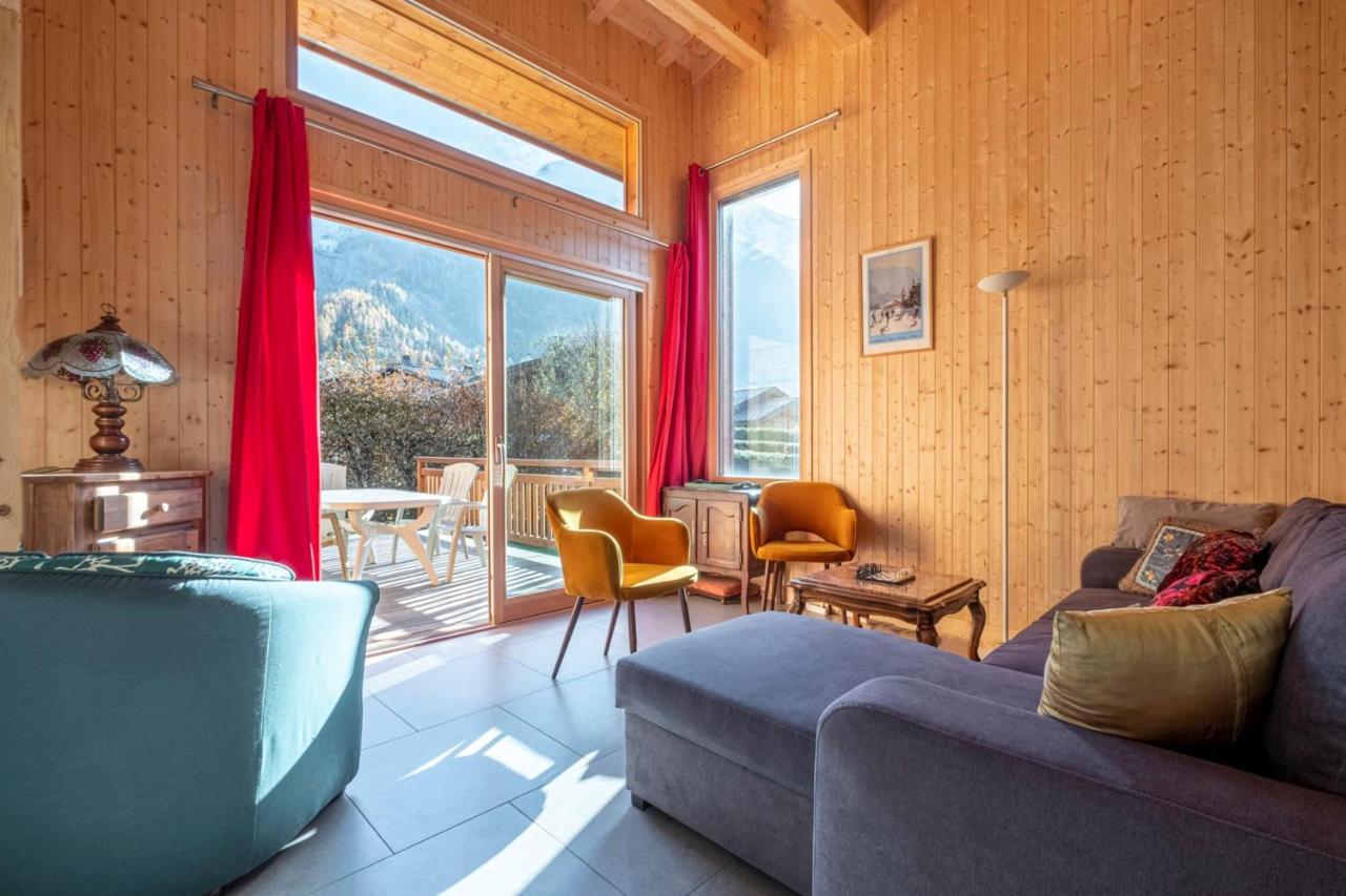 Family Cottage With Balcony In Chamonix ภายนอก รูปภาพ