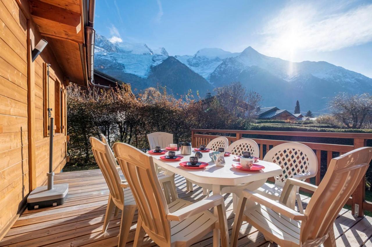 Family Cottage With Balcony In Chamonix ภายนอก รูปภาพ