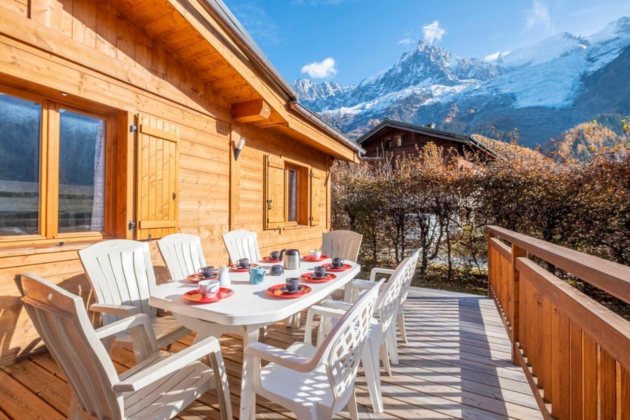 Family Cottage With Balcony In Chamonix ภายนอก รูปภาพ