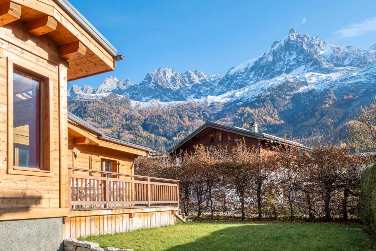 Family Cottage With Balcony In Chamonix ภายนอก รูปภาพ